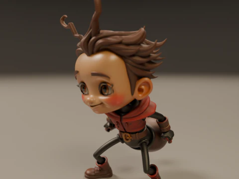 Ant boy 3D Print Model