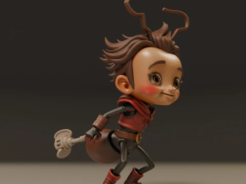 Ant boy 3D Print Model