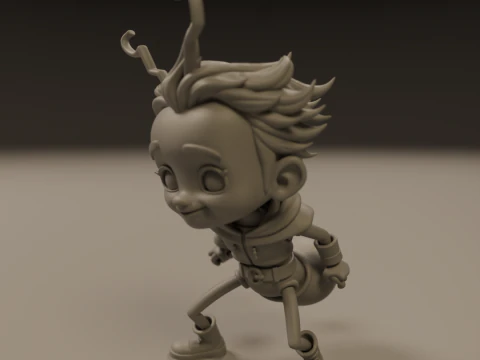 Ant boy 3D Print Model