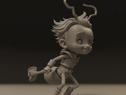 Ant boy 3D Print Model