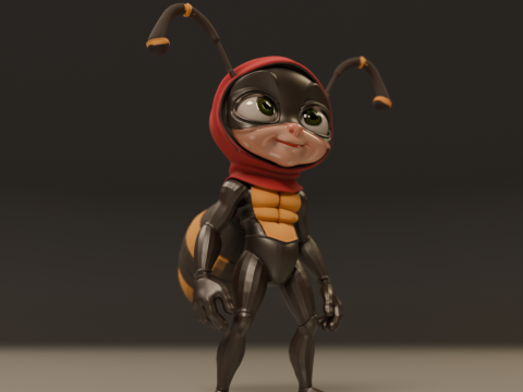 Ant boy 3D printmodel