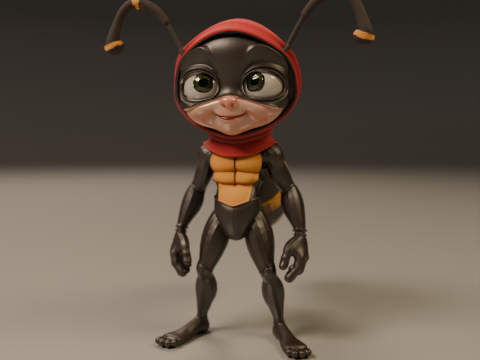 Ant boy 3D printmodel