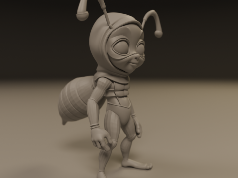 Ant boy 3D printmodel