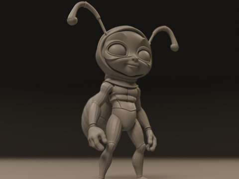 Ant boy 3D printmodel