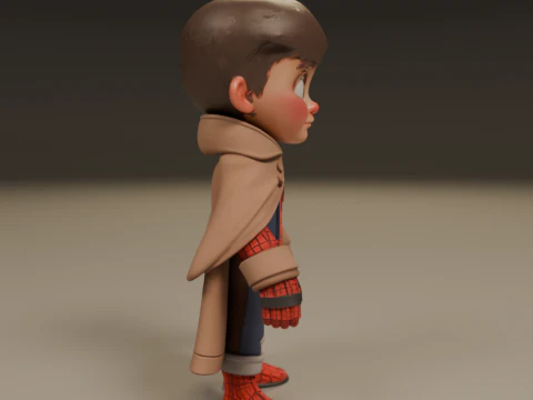 Child spider 3D Print Model