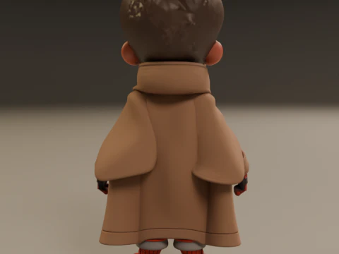 Child spider 3D Print Model