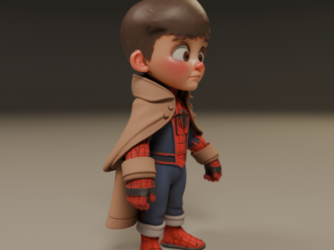 Child spider 3D Print Model