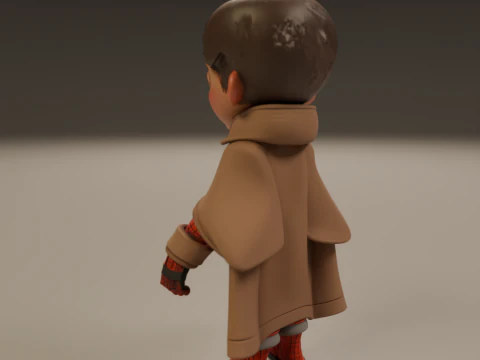 Child spider 3D Print Model