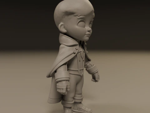 Child spider 3D Print Model