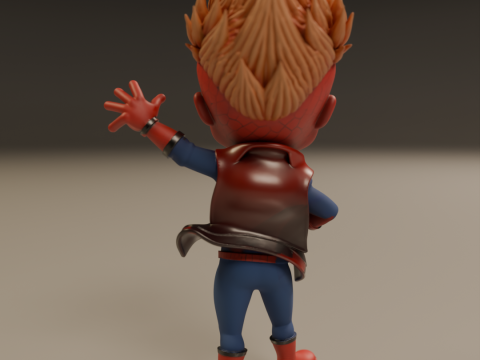 Punk child spider 3D 프린트 모델
