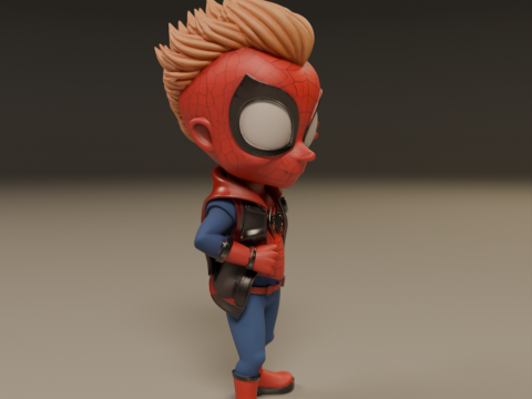 Punk child spider 3D 프린트 모델
