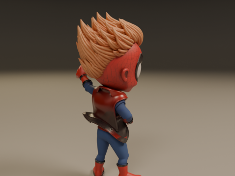 Punk child spider 3D 프린트 모델