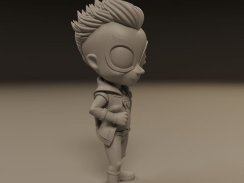 Punk child spider 3D 프린트 모델