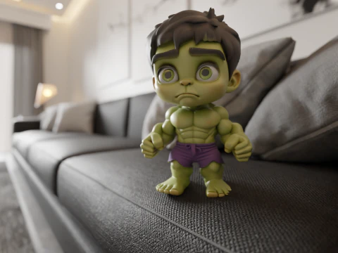niño hulk Modelo de impresión 3D