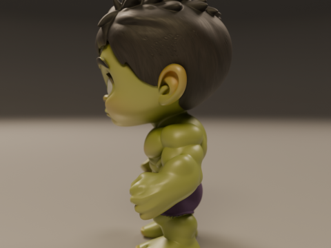 Child hulk Modelo de impresión 3D