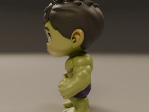 Child hulk 3D Print Model