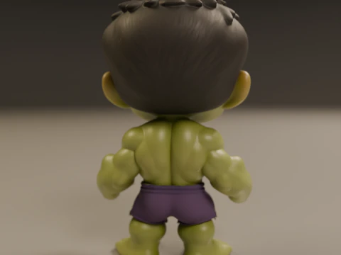 Child hulk 3D Print Model