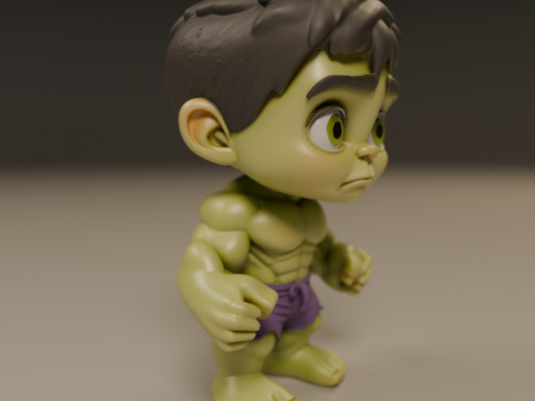 Child hulk Modelo de impresión 3D