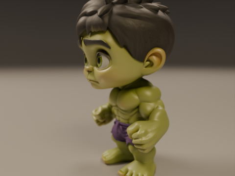 Child hulk Modelo de impresión 3D