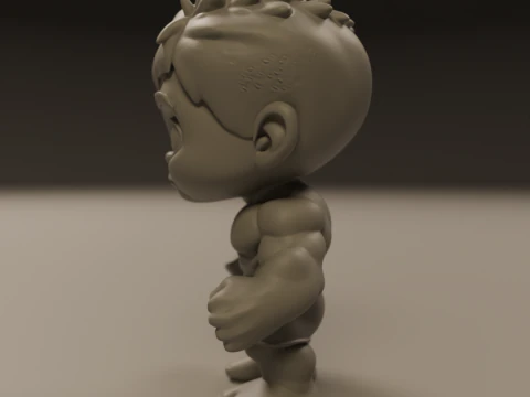 Child hulk 3D Print Model