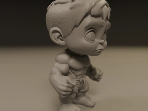 Child hulk 3D Print Model