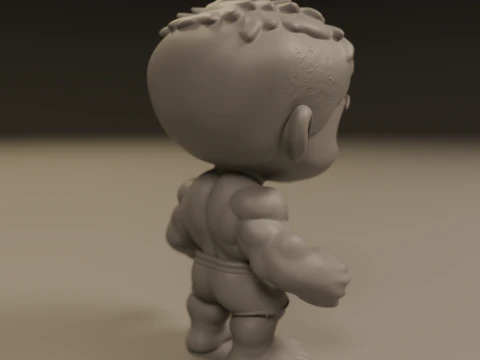 Child hulk 3D Print Model