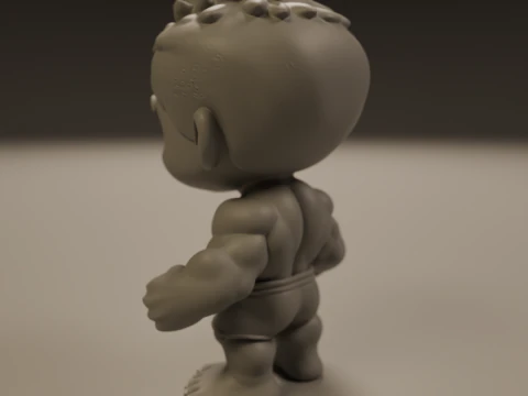 Child hulk 3D Print Model