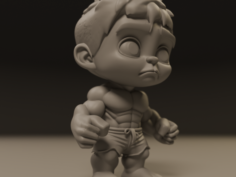 Child hulk Modelo de impresión 3D