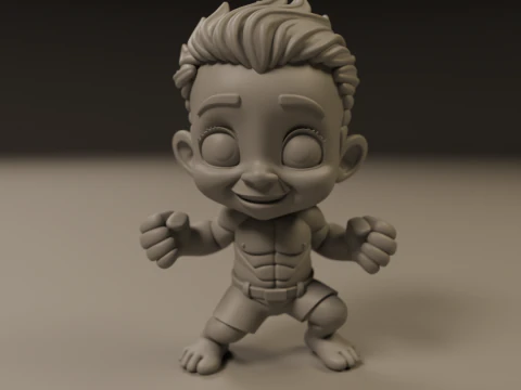 Child hulk 3D Print Model