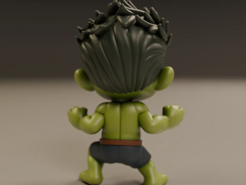 Child hulk 3D Print Model