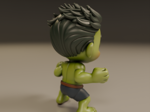 Child hulk Modelo de Impressão 3D