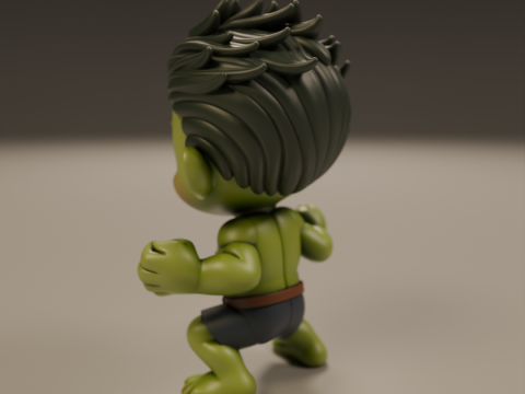 Child hulk Modelo de Impressão 3D