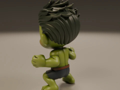 Child hulk 3D Print Model