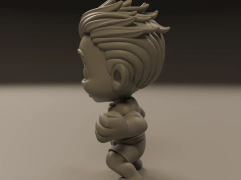 Child hulk 3D Print Model