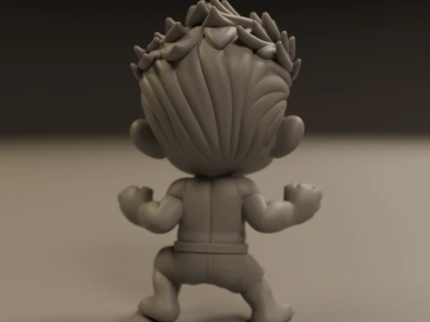 Child hulk 3D Print Model