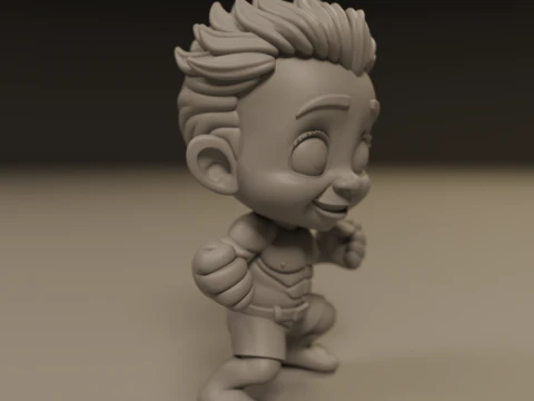 Child hulk 3D Print Model