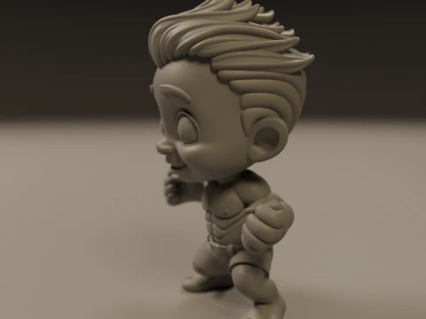 Child hulk 3D Print Model