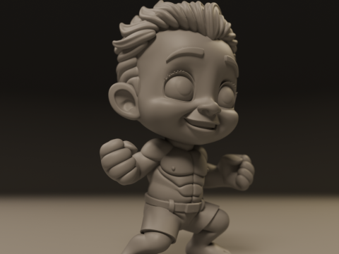 Child hulk Modelo de Impressão 3D