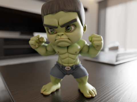 Child hulk 3D Print Model