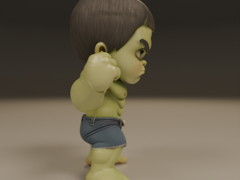 Child hulk Modelo de impresión 3D