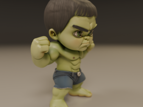 Child hulk Modelo de impresión 3D