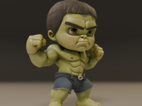 Child hulk Modelo de impresión 3D