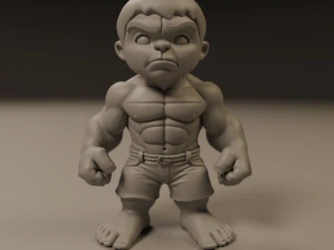 Child hulk 3D Print Model