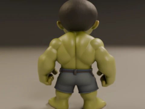 Child hulk 3D Print Model