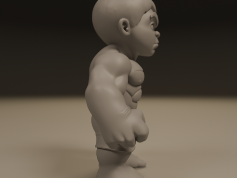 Child hulk 3D Baskı Modeli