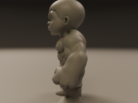 Child hulk 3D Baskı Modeli