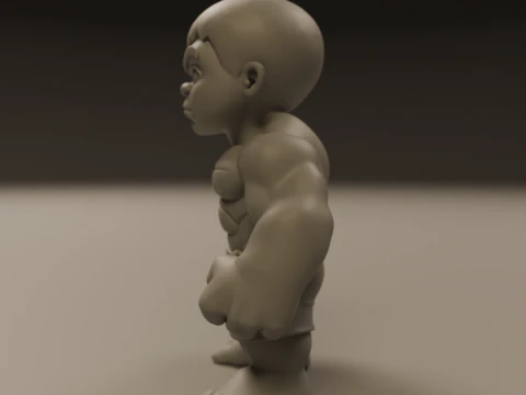 Child hulk 3D Print Model