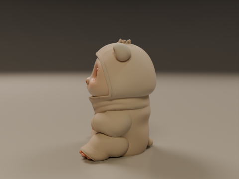 Baby pig Modelo de impresión 3D