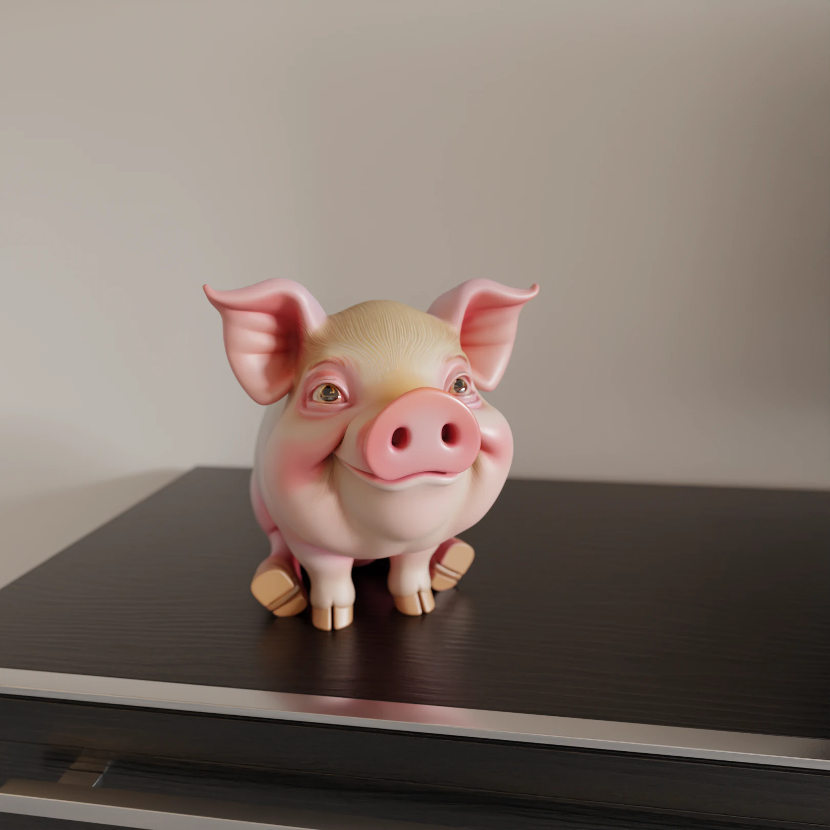 Baby pig 3D Print Model .c4d .max .obj .3ds .fbx .stl .blend 