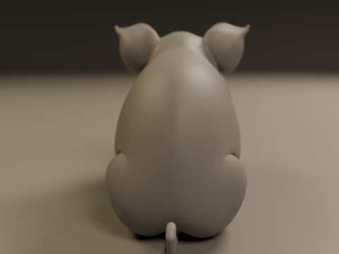 Baby pig 3Dプリントモデル